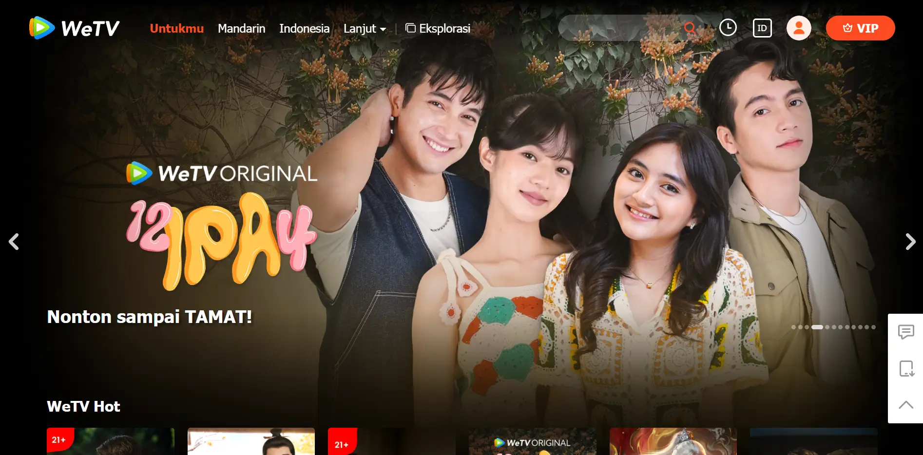 Cara Redeem Voucher VIP WeTV lewat Halaman CDKey